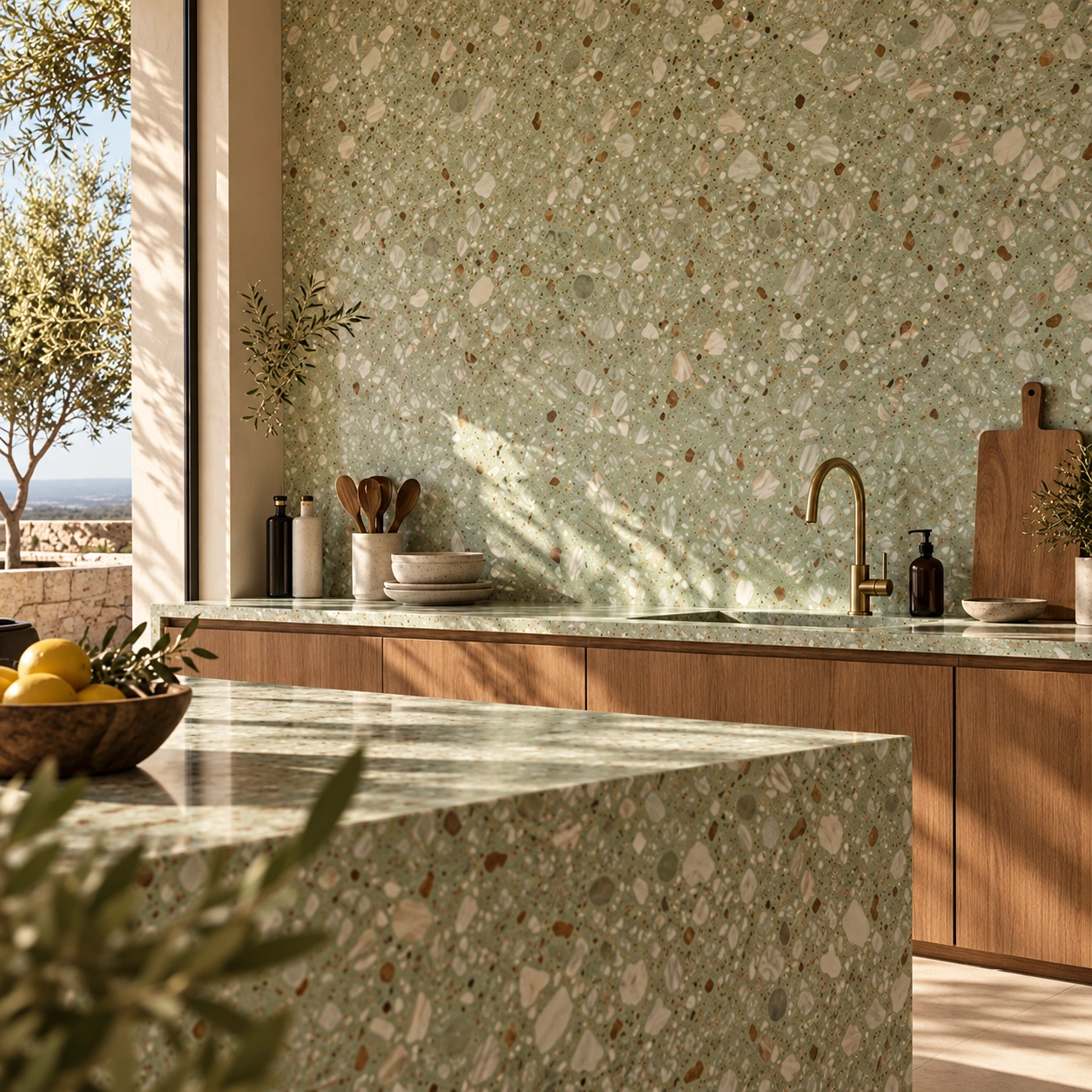 ARTENDÉCO revêtements muraux haut de gamme, panneaux MDF sculptés, liège naturel, terrazzo , créations sur mesure pour vos projets.